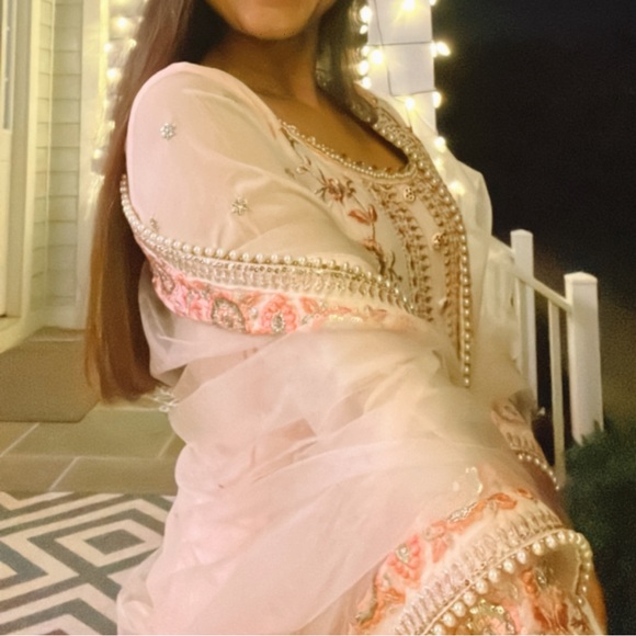 Pink patiala suit - Picture 2 of 3